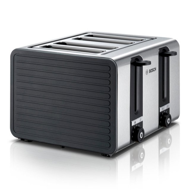 Bosch Stainless Steel 1800W 4 Slice Toaster