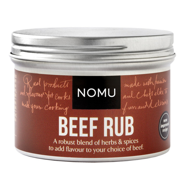Pack Shot image of NOMU Beef Rub, 50g