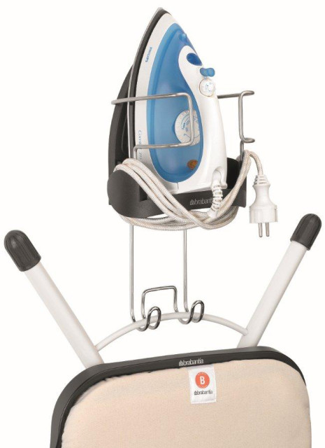 Iron and ironing board sold separately.