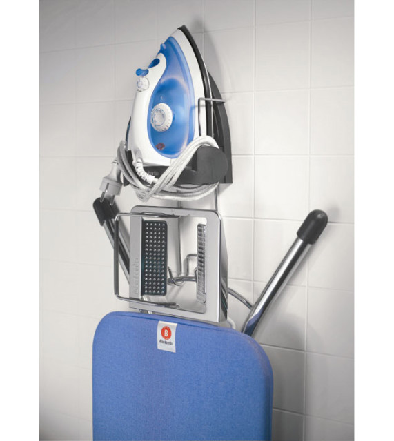 Iron and ironing board sold separately.