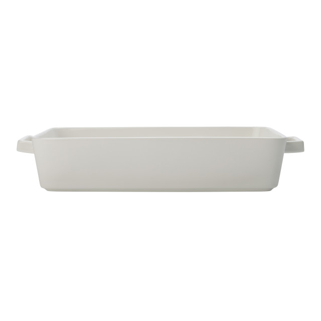 Maxwell & Williams Epicurious Rectangular Baker, 32cm white