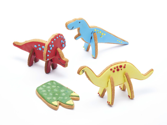 Sweetly Does It 3D Standing Dinosaur Cookie Cutter Set