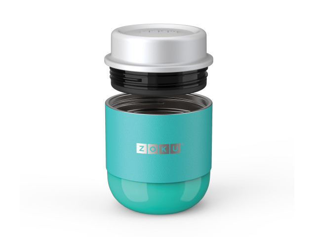 Zoku Stainless Steel Vacuum Insulated Food Jar, 475ml
