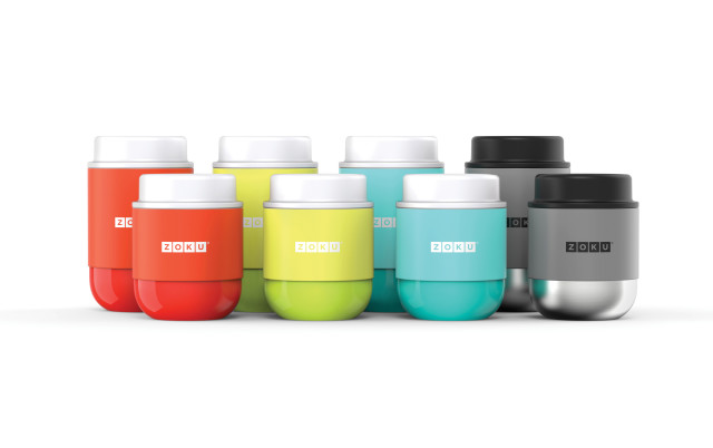 Zoku Stainless Steel Vacuum Insulated Food Jar, 475ml