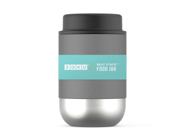 Zoku Stainless Steel Vacuum Insulated Food Jar, 475ml