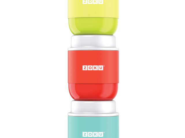 Zoku Stainless Steel Vacuum Insulated Food Jar, 475ml
