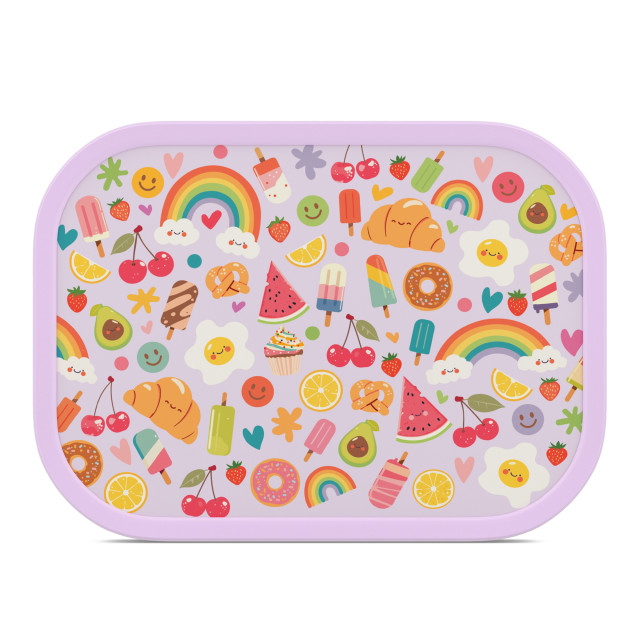 Mepal Campus Mini Lunch Box - Food Fest angle