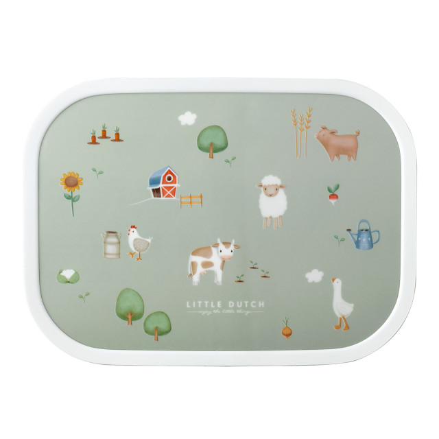 Mepal Campus Lunch Box - Little Farm angle