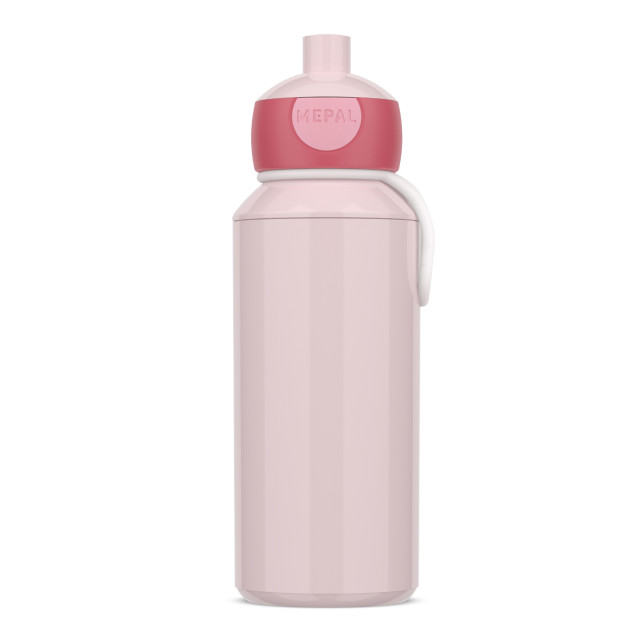 Mepal Campus Pop-Up Bottle, 400ml - Cool Pink angle