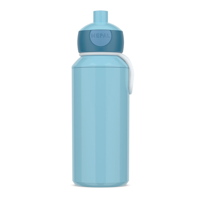 Mepal Campus Pop-Up Bottle, 400ml - Cool Blue angle