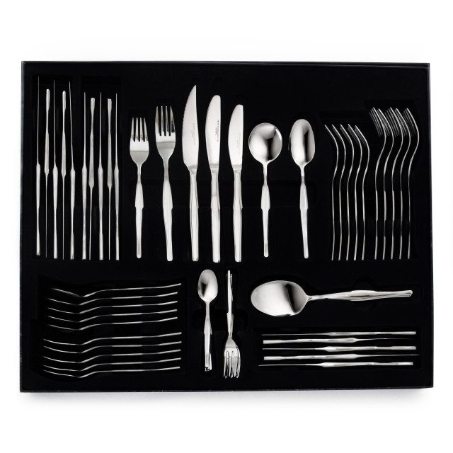 Eetrite Slimline Cutlery Set, 56-Piece