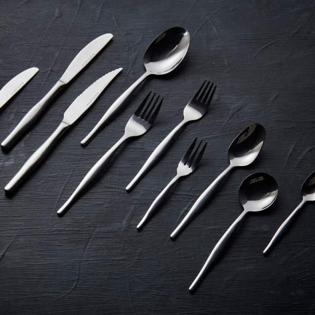 Eetrite Slimline Cutlery Set, 56-Piece