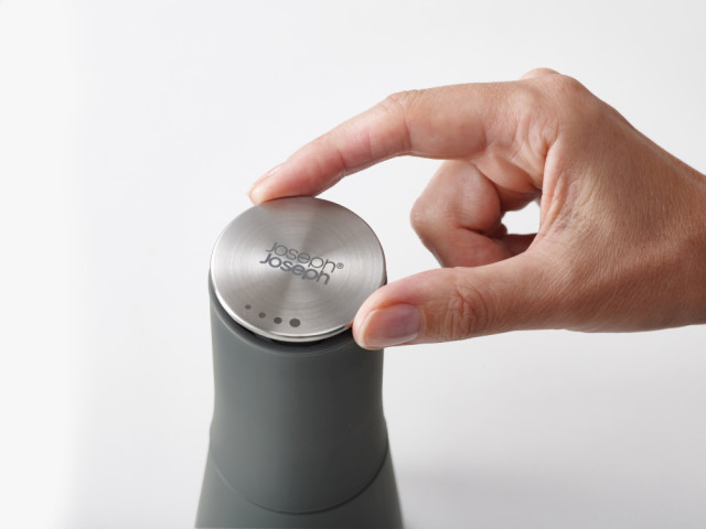 Joseph Joseph Milltop Salt and Pepper Mill Set top view