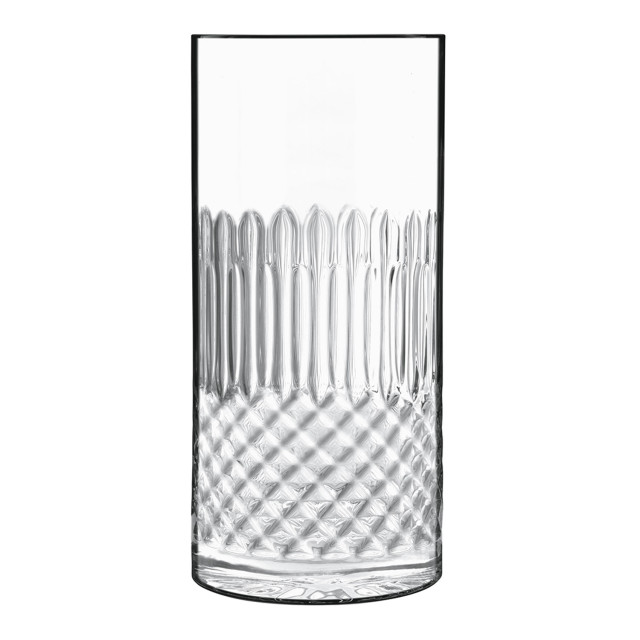 Luigi Bormioli Diamante Highball Glasses, Set of 4