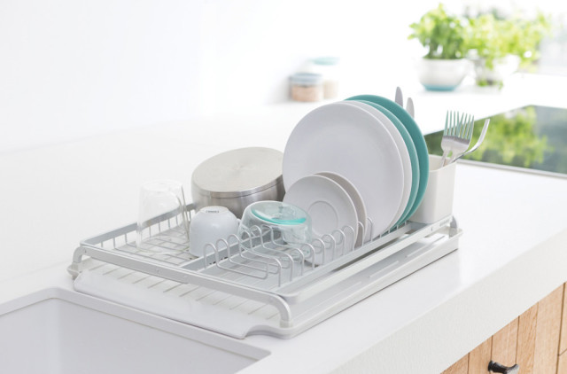Lifestyle image of Brabantia Dish Drying Rack