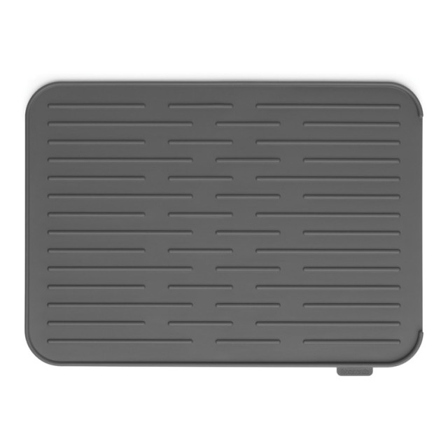 Brabantia Silicone Dish Drying Mat dark grey