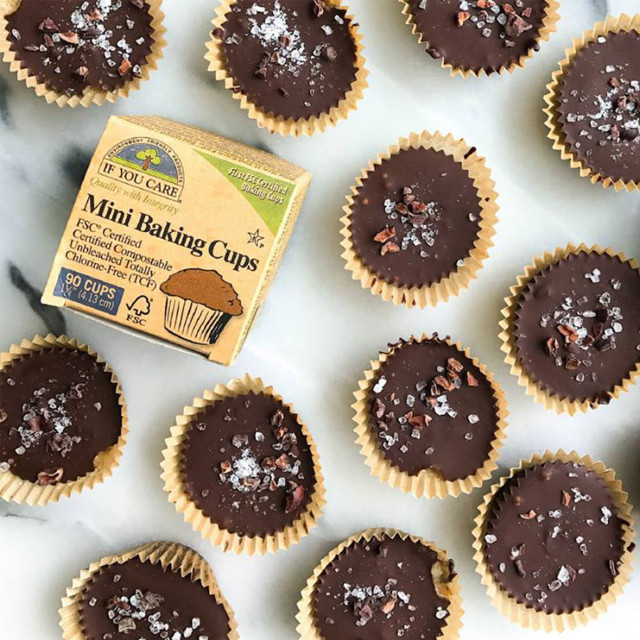 If You Care FSC Certified Baking Cups in use