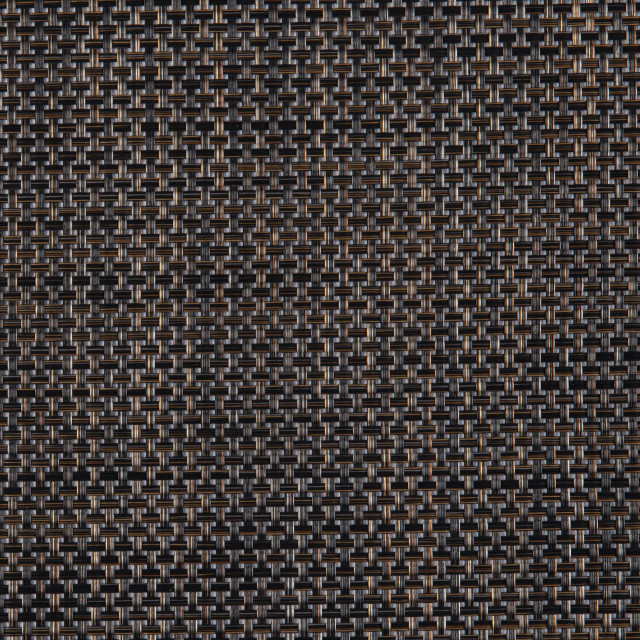 Close-up detail of Copper weave placemat