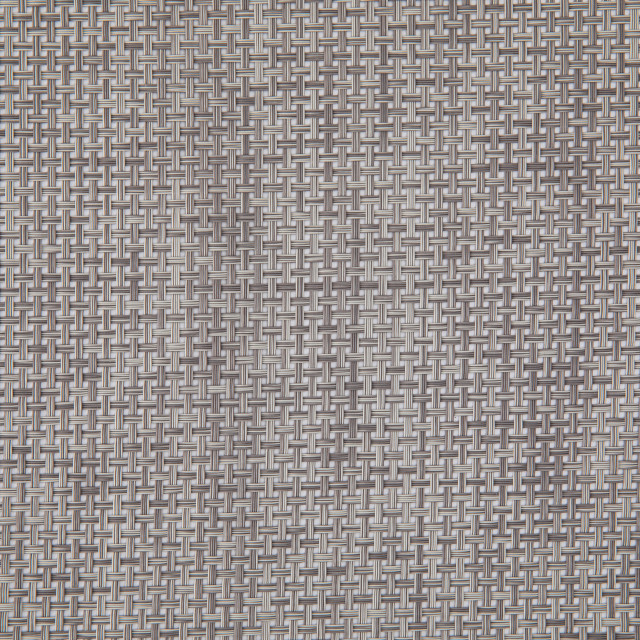 Humble & Mash Rectangular Woven Placemat light grey close up