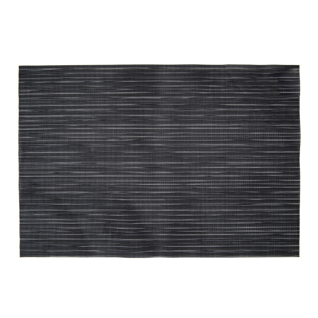 Humble & Mash Rectangular Flow Placemat - black