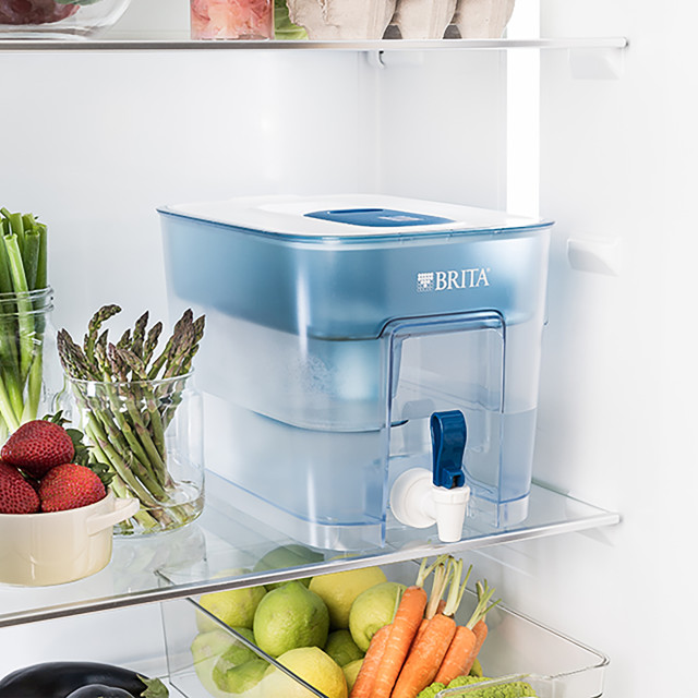 Brita Fill & Enjoy Flow Water Filter Dispenser, 8.2L in the fridge