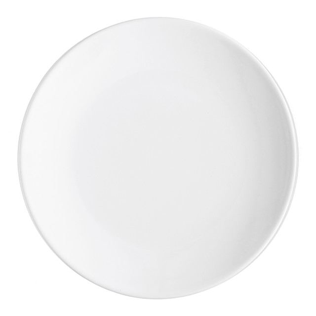Home Classix Melamine Side Plate, 20cm - Coupe