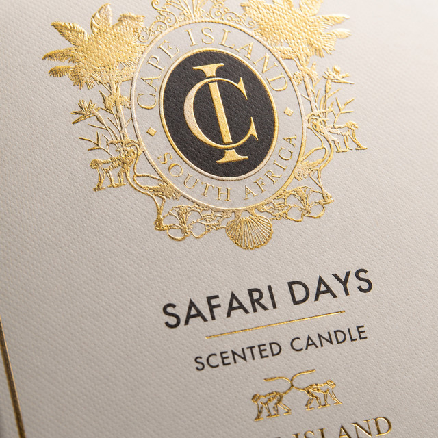 Cape Island Safari Days Large Candle, 500ml