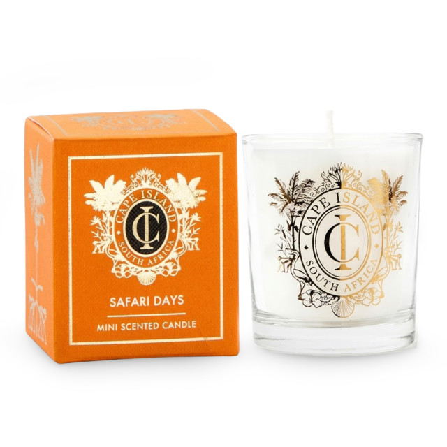 Cape Island Mini Safari Days Candle, 100ml