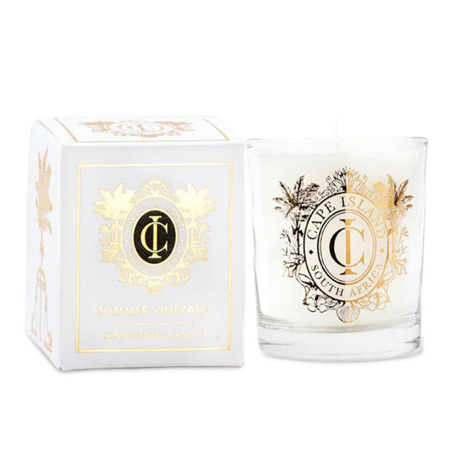 Cape Island Mini Summer Vineyard Candle, 100ml
