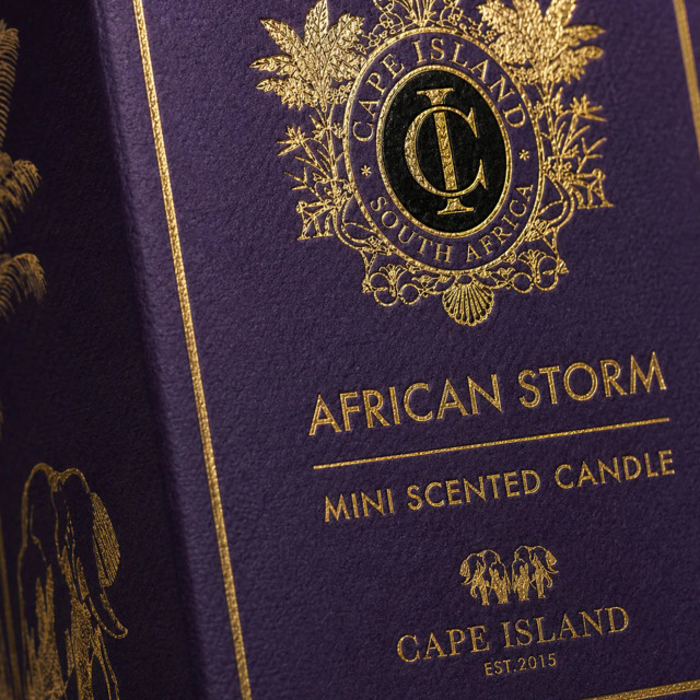 Cape Island Mini African Storm Candle, 100ml