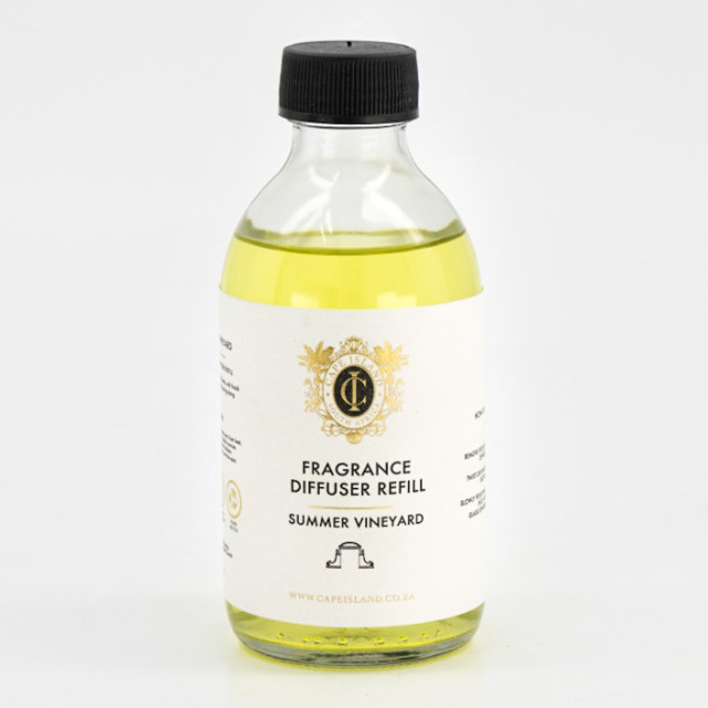 Cape Island Summer Vineyard Fragrance Diffuser Refill, 200ml pack shot