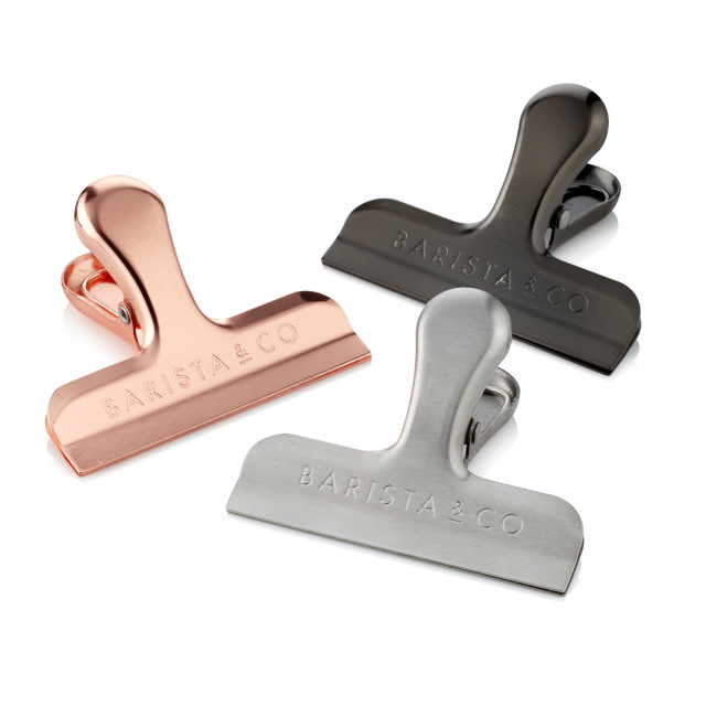 Pack Shot image of Barista & Co Coffee Bag Clips, Set of 3