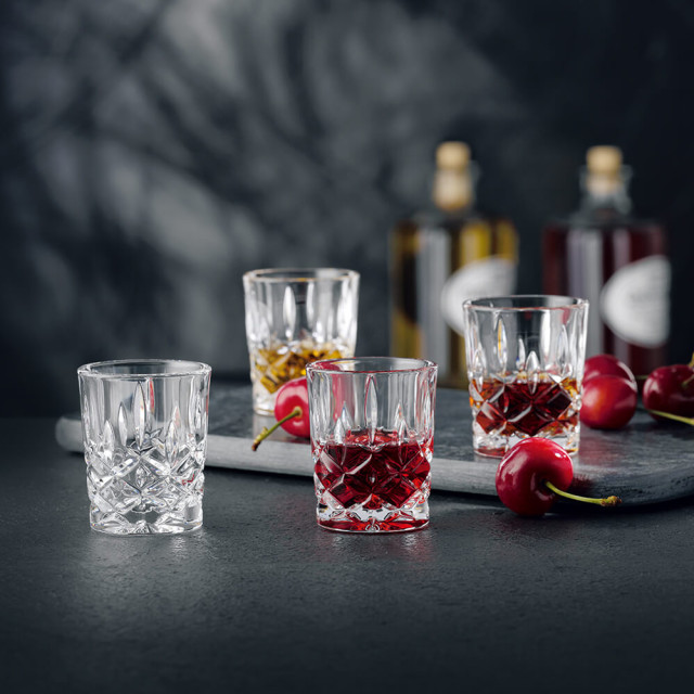 Nachtmann Noblesse Shot Glasses, Set of 4, lifestyle