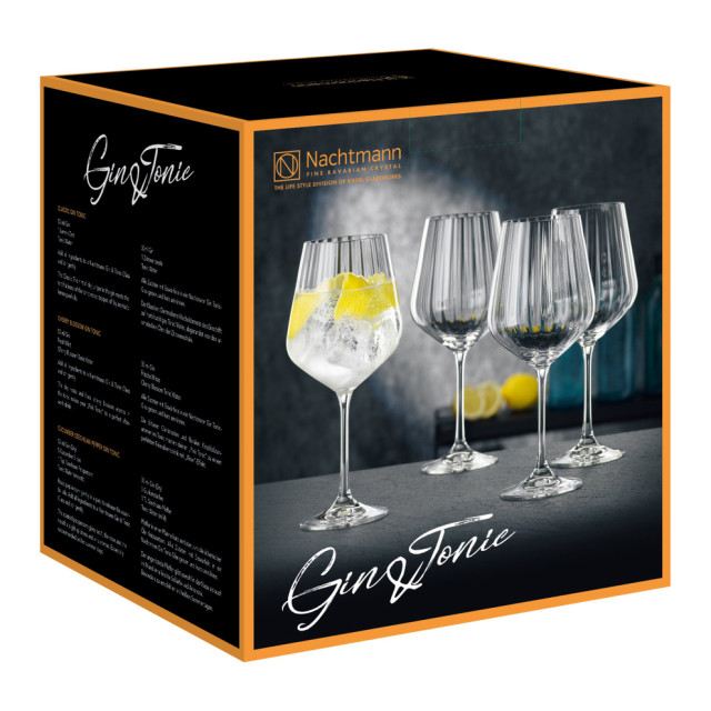 Nachtmann Gin & Tonic Glasses, Set of 4 packaging