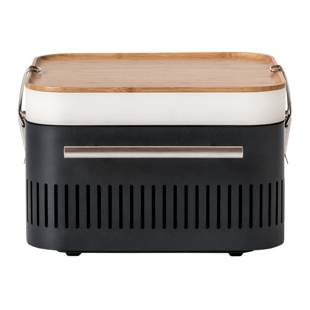 Everdure by Heston Blumenthal Cube Charcoal Portable Braai - Graphite angle