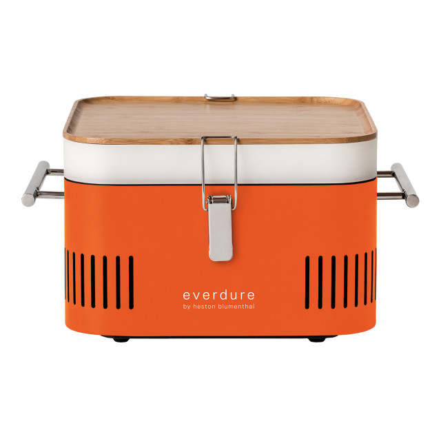 Everdure by Heston Blumenthal Cube Charcoal Portable Braai - Orange