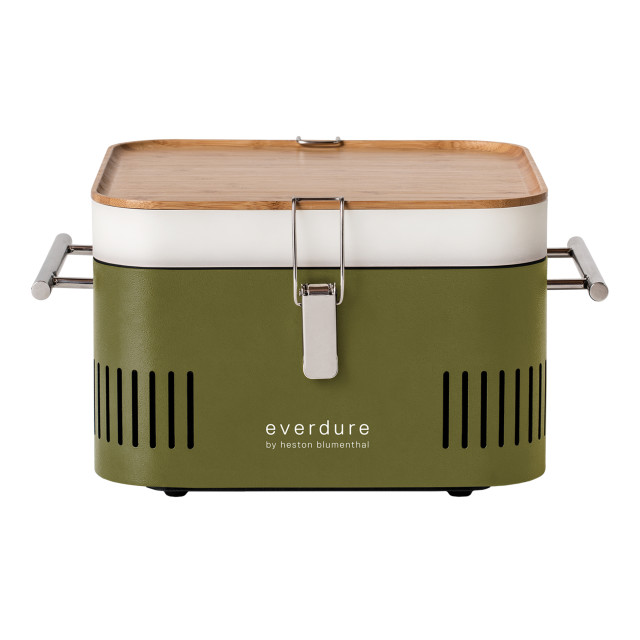 Everdure by Heston Blumenthal Cube Charcoal Portable Braai - Khaki