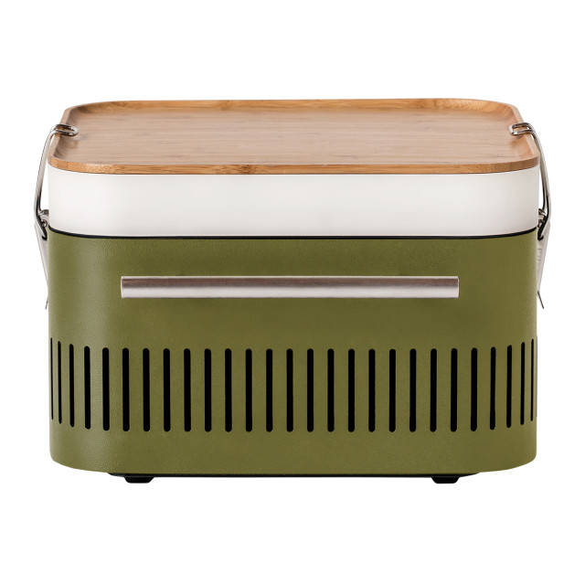 Everdure by Heston Blumenthal Cube Charcoal Portable Braai - Khaki angle