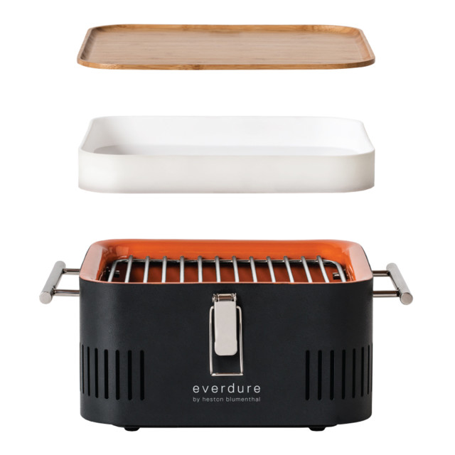 Everdure by Heston Blumenthal Cube Charcoal Portable Braai - Graphite detail