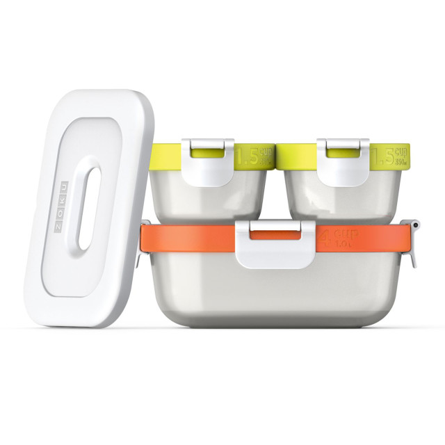 Detail image of Zoku Neat Stack Food Storage Set, 7-Piece