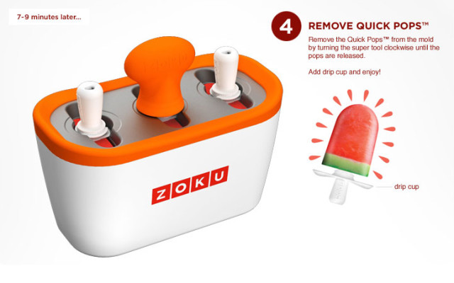 Zoku Trio Quick Pop Maker