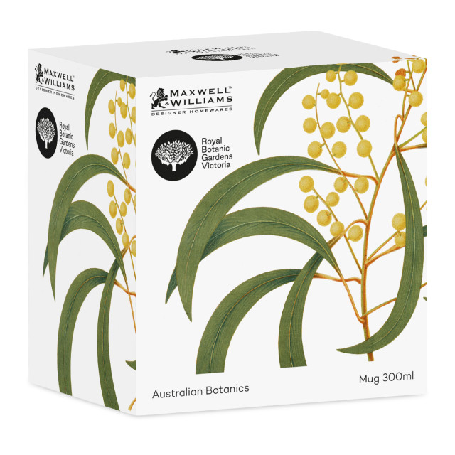 Maxwell & Williams Royal Botanic Garden Mug, 300ml Wattle