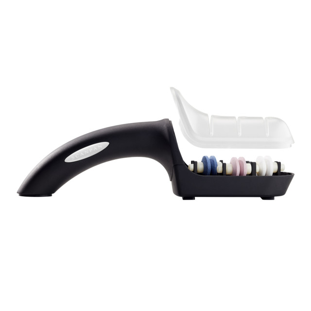 Detail image of Scanpan Classic 3 Step Pull-Through Knife Sharpener