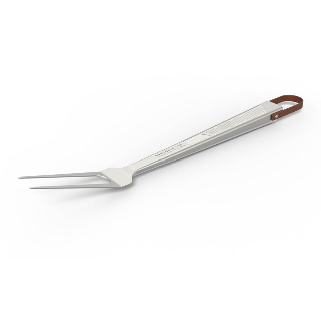 Pack Shot image of Everdure by Heston Blumenthal Carving Fork with Leather Hanging Handle