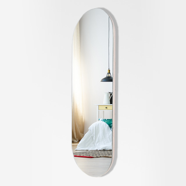 Lifestyle image of Native Decor Birch Pod Frameless Mirror