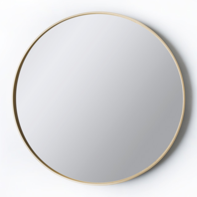 Pack Shot image of Native Decor Round Deep Frame Mirror