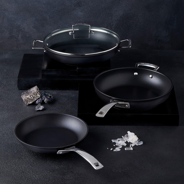 Lifestyle image of Le Creuset Toughened Non-Stick Shallow Casserole With Lid
