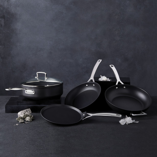 Lifestyle image of Le Creuset Toughened Non-Stick Deep Frying Pan