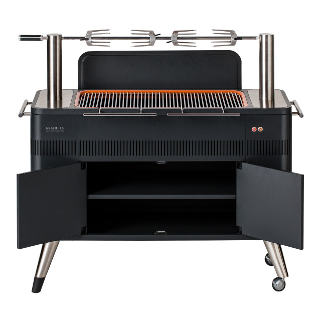 Pack Shot image of Everdure by Heston Blumenthal HubII Electric Ignition Charcoal Braai