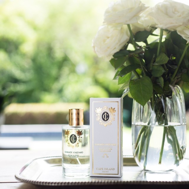 Lifestyle image of Cape Island Summer Vineyard Room & Linen Fragrance Spray, 100ml